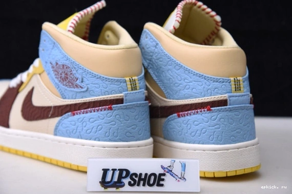 Cheap EP Rouge Chateau Air Maison x CU2803-200 Fearless  Jordan CU2803-200 Mid 1 High 0428